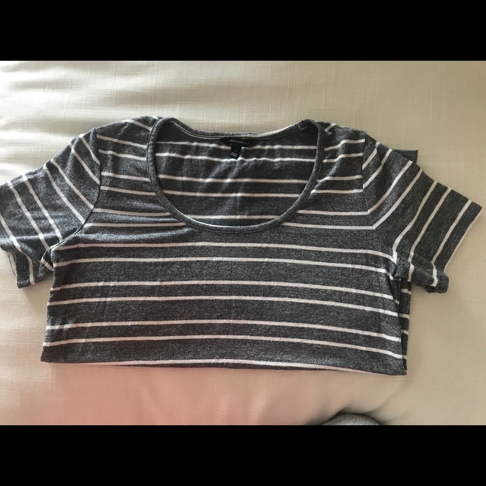 Banana Republic striped crew neck SS tee, Sz S